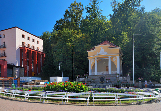 Krynica Zdrj. Muszla koncertowa.