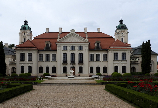 Paac w Kozwce  zesp paacowo-parkowy rodziny Zamoyskich