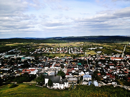 Panorama Chcin zamku