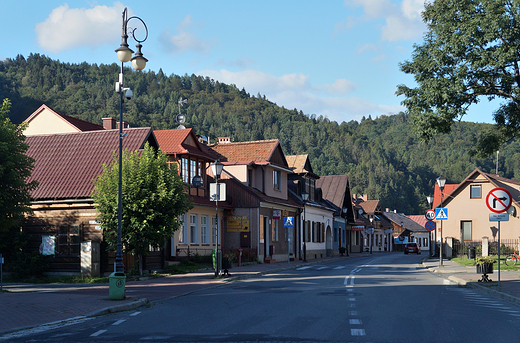 Muszyna. Ul. Koscielna.