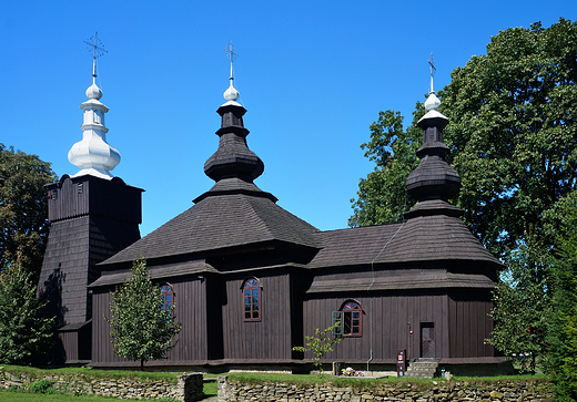 Brunary Wyne. Cerkiew parafialna greckokatolicka w. Michaa Archanioa