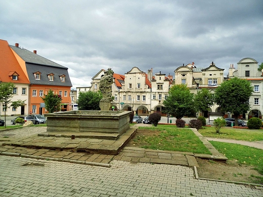 Rynek dawnego miasteczka