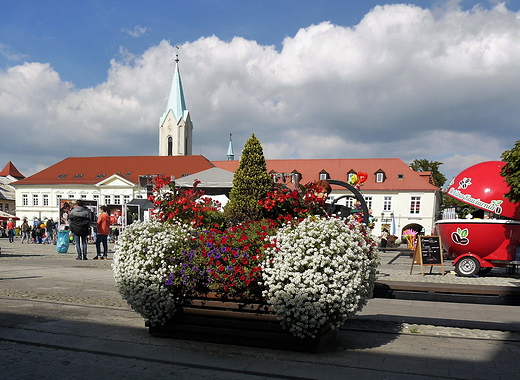 Rynek w Owiecimiu.