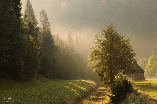 Gorczskie szlaki. opuszna.