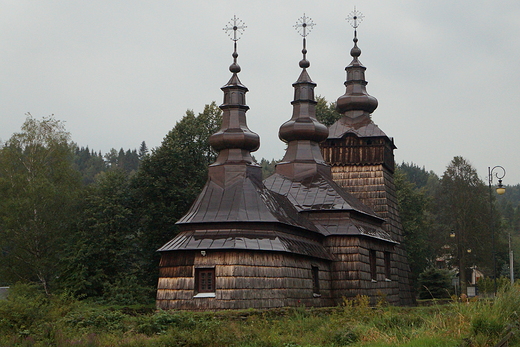 Drewniana cerkiew pod wezwaniem w. Dymitra z XIX wieku
