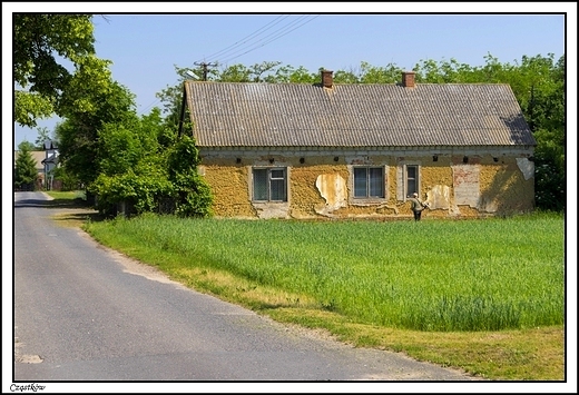 Czstkw - fragment zabudowy wsi