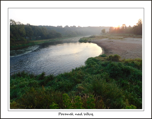 Kosewko. Poranek nad Wkr