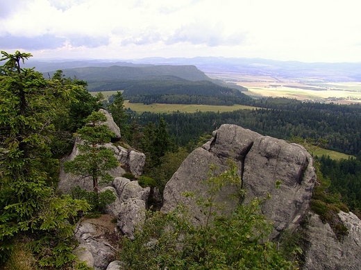 Widok ze Szczelica Wielkiego