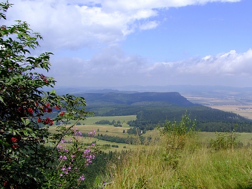 Widok ze Szczelica Wielkiego