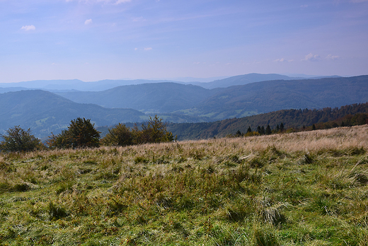 Do schroniska na Batniej przez Klimczok