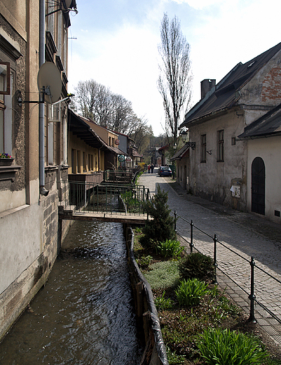 Cieszyn. Domy nad Mynwk, czyli tzw. Cieszyska Wenecja