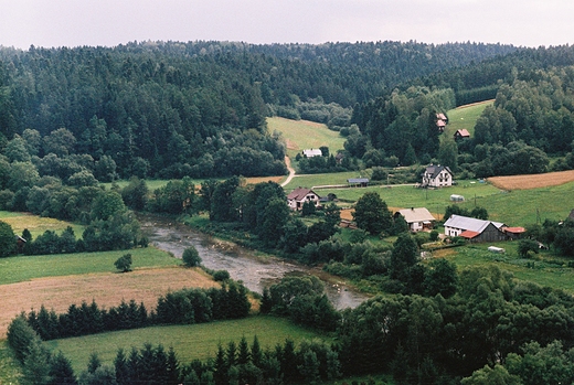 Widok z wiey klasztoru