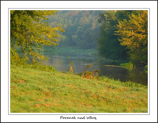 Kosewko. Poranek nad Wkr