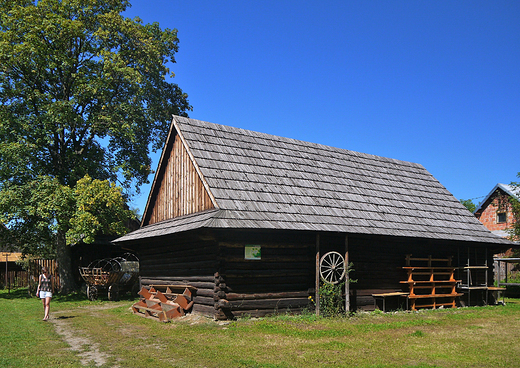 Zagroda Maziarska w osiu.