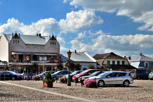 Rynek w Starym Sczu.