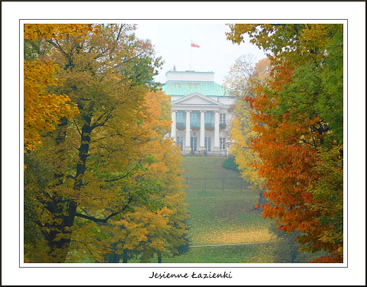 Warszawa. Jesienne azienki