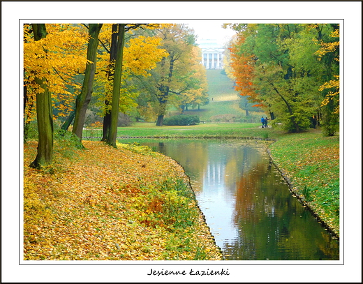 Warszawa. Jesienne azienki