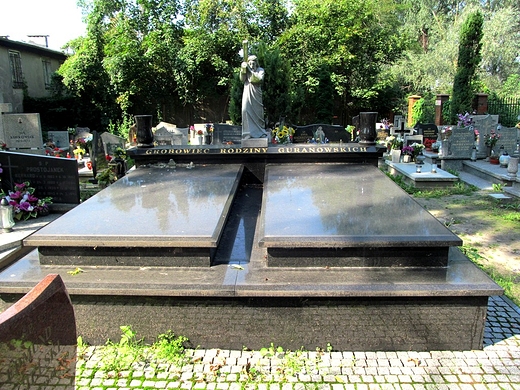 Bogato na starym cmentarzu