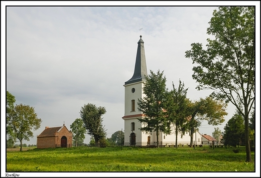 Kretkw - koci Wszystkich witych z przeomu XVIIIXIXw.