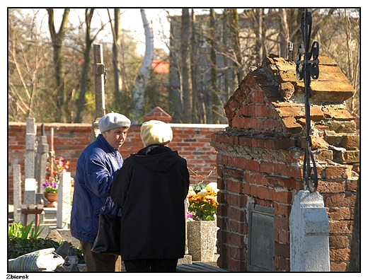 Zbiersk - XIX wieczny cmentarz katolicki