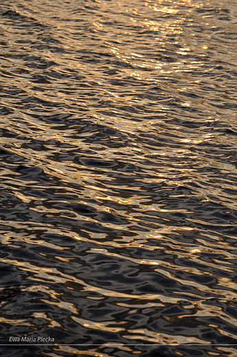 Golden water