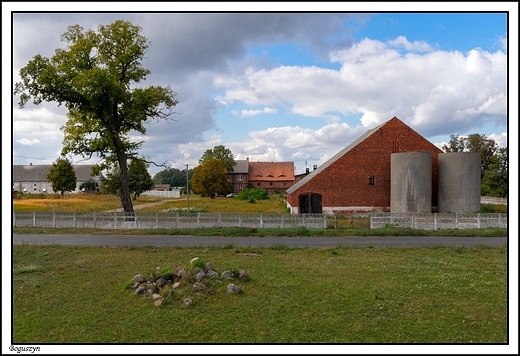 Boguszyn - podworskie zabudowania gospodarcze