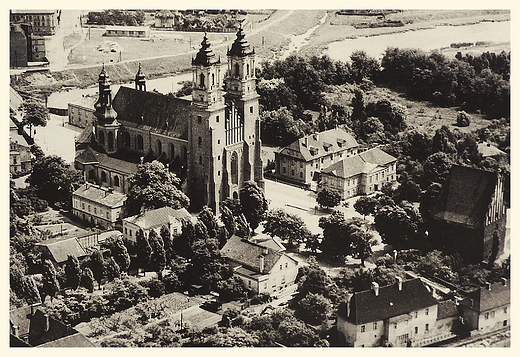 Ostrw Tumski w 1963 r. zdjcie starej fotografii J. Korpal