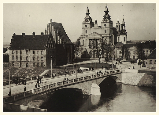 Ostrw Tumski sprzed 1939 r. zdjcie starej fotografii R.S Ulatowski