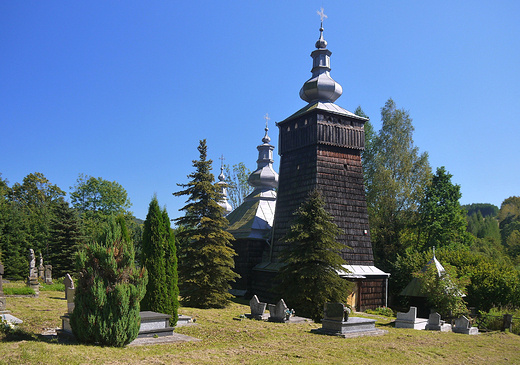 Leszczyny. Cerkiew greckokatolicka w. ukasza