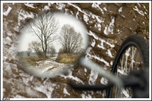 Kalisz - Nad Prosn _ droga polna z Kalisza do ydowa