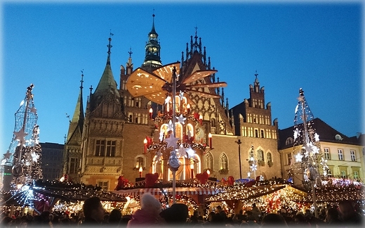 Jarmark witeczny na wrocawskim rynku