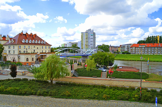 Opole - widok z muru obronnego
