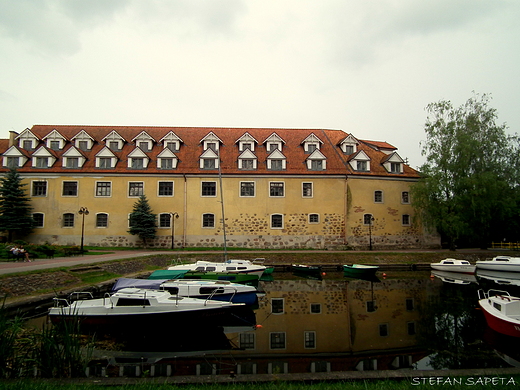 Zamek krzyacki w Wgorzewie.