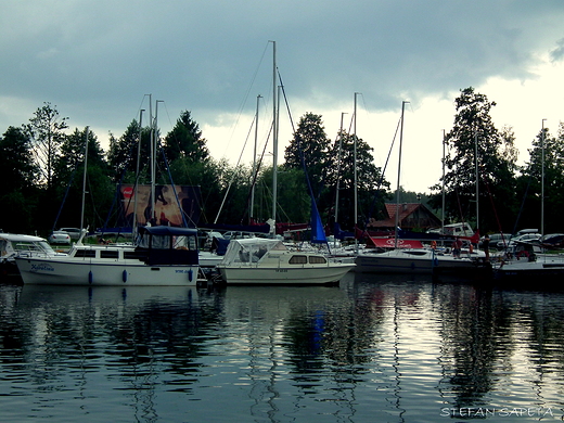 Przysta eglarska Port Keja w Wgorzewie.