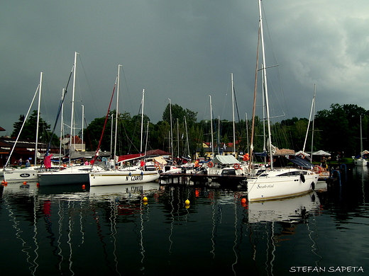 Przysta eglarska Port Keja w Wgorzewie.