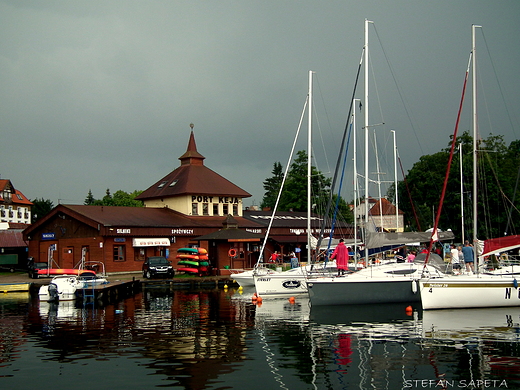 Przysta eglarska Port Keja w Wgorzewie.