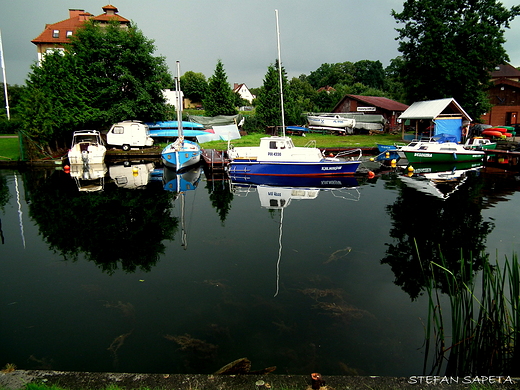 Przysta eglarska Port Keja w Wgorzewie.