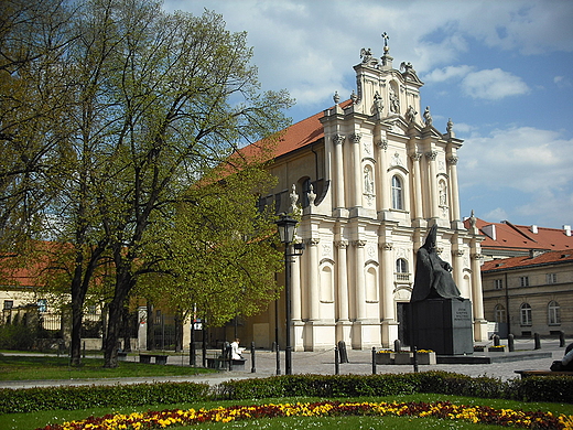 Warszawa. Koci Sistr Wizytek przy ul. Krakowskie Przedmiecie.