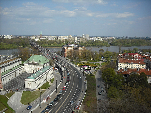Warszawa. Trasa W-Z.