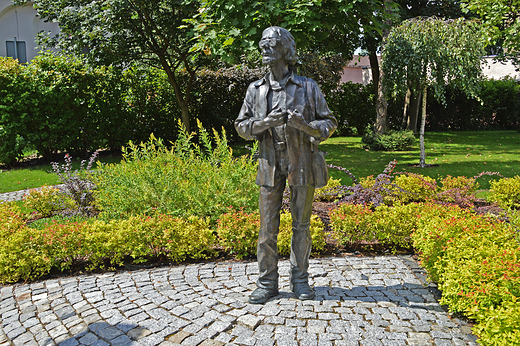 Opole - Pomnik Jerzego Grotowskiego