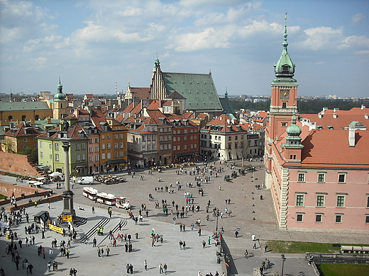 Warszawa. Plac Zamkowy.