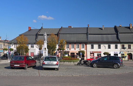 Rynek w Strumieniu.