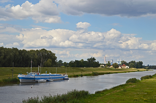 Opole - Barka na kanale Ulgi