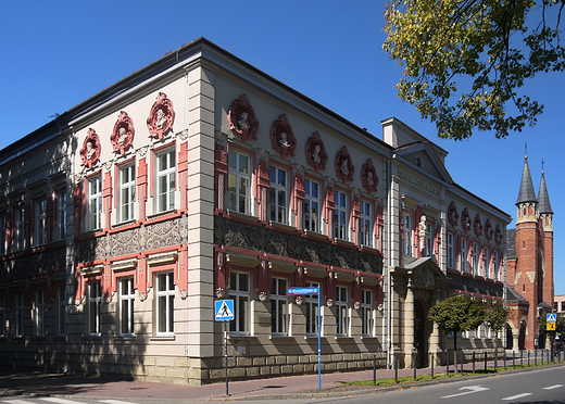 Nowy Scz. Budynek Gimnazjum i.. A. Mickiewicza