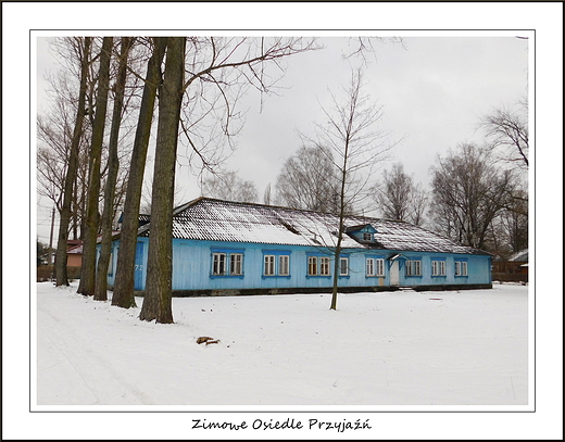 Warszawa. Zimowe Osiedle Przyja