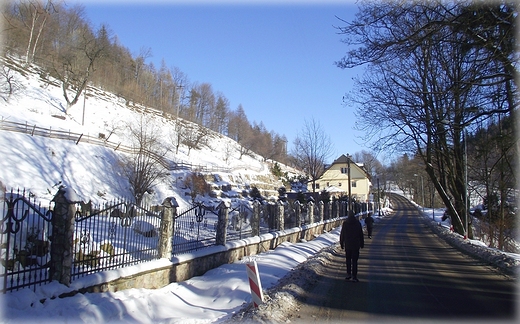 Zimowy spacer po Srebrnej Grze