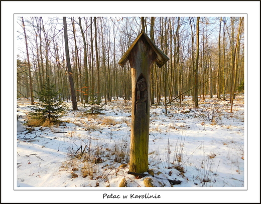 Paac w Karolinie. Kapliczka w parku paacowym