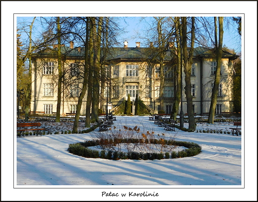 Paac w Karolinie. Elewacja poudniowa