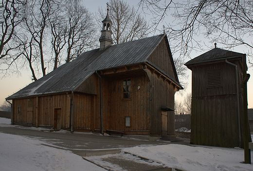 Koci parafialny p.w. w. Katarzyny w Ulinie Wielkiej - 1655r.