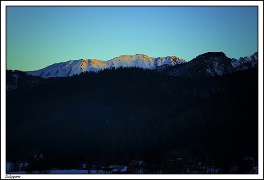 Zakopane -  kiedy noc przychodzi ...